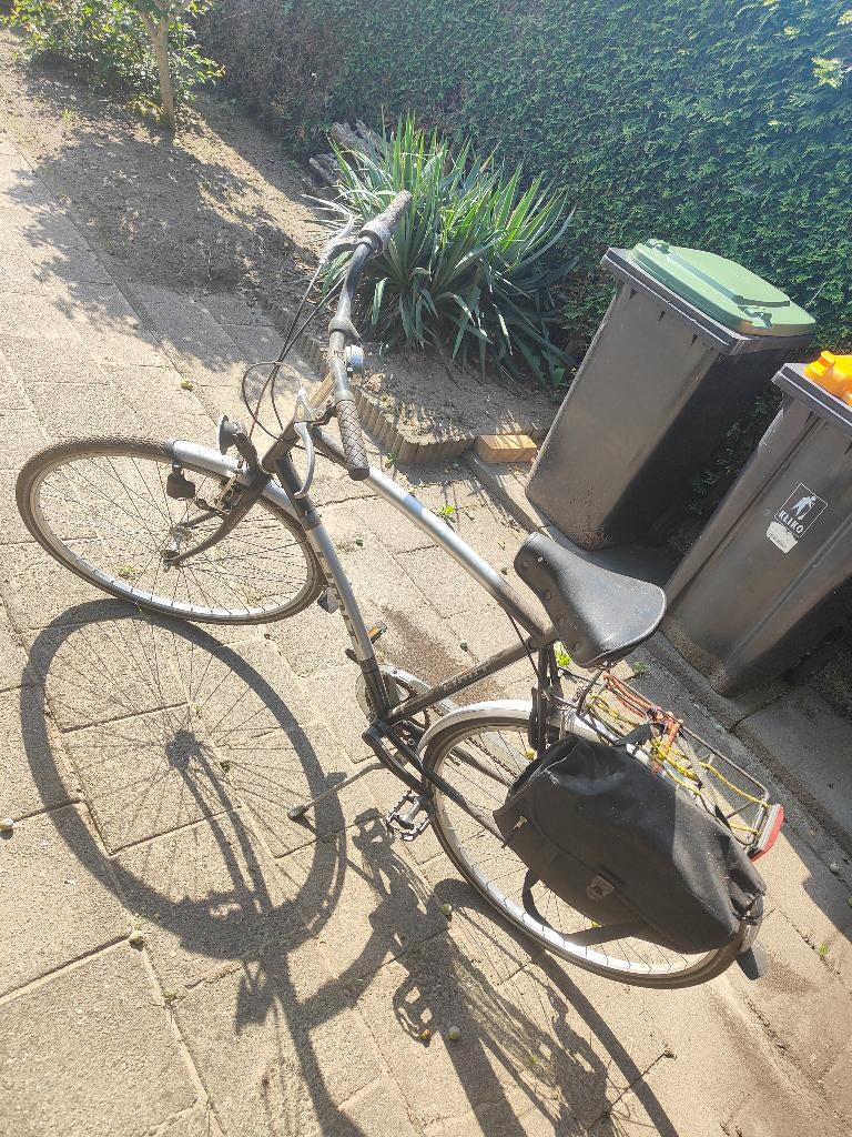 Fiets, Fietsen en Brommers, Terugtraprem, Gebruikt, Versnellingen, 50 tot 53 cm