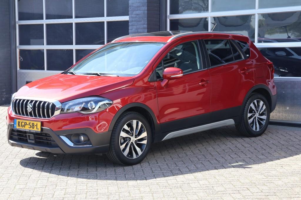 Suzuki S-CROSS 1.4 Boosterjet automaat allgrip, panoramdak,, Auto's, Gebruikt, 4 cilinders, Met garantie (alle), Leder