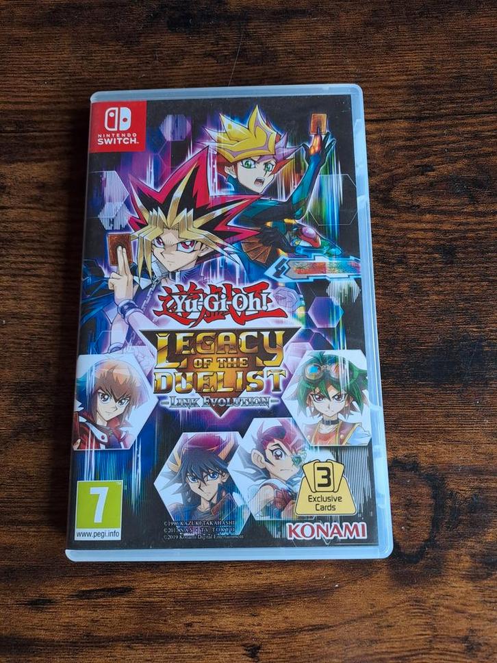 Yu-Gi-Oh! Legacy of the Duelist - Nintendo Switch, Spelcomputers en Games, Games | Nintendo Switch, Zo goed als nieuw, Simulatie