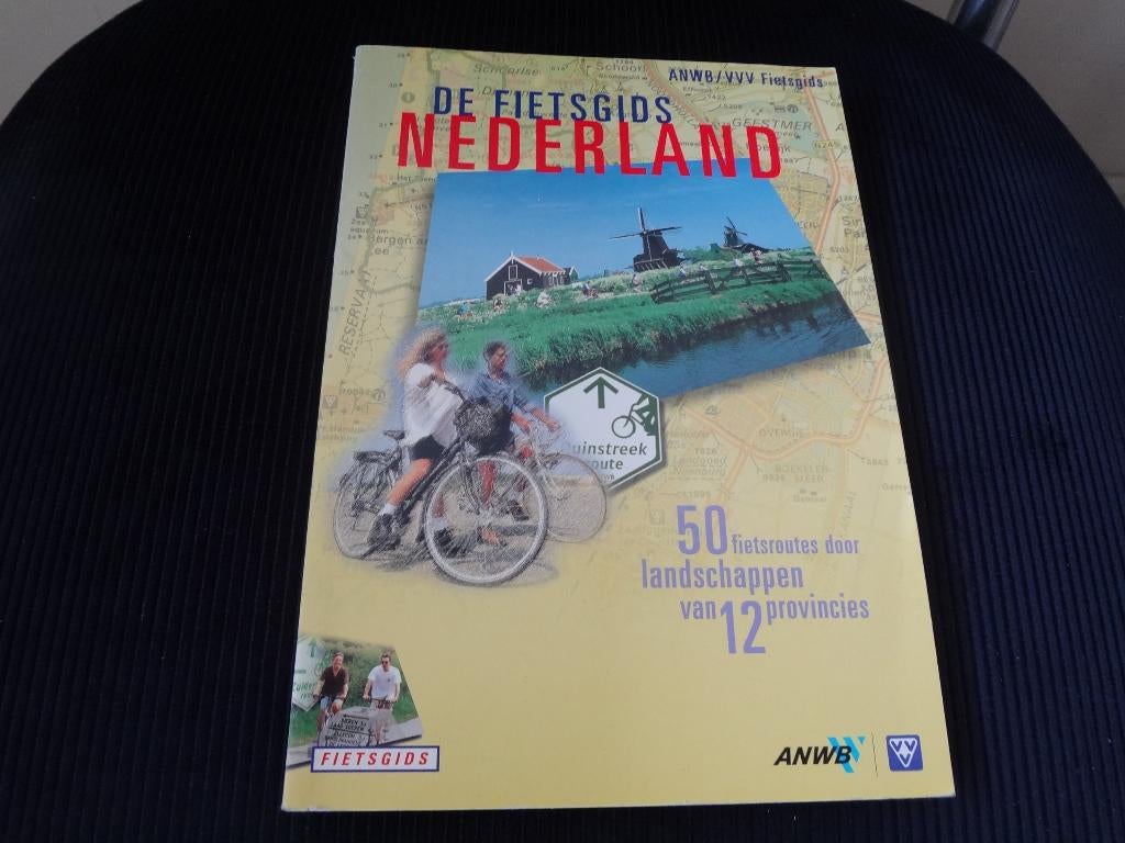 ANWB VVV Fietsgids Nederland 50 fietsroutes 12 provincies, Boeken, Hobby en Vrije tijd, Nieuw, Overige onderwerpen, Geschikt voor kinderen