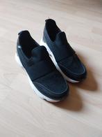 Sneakers zwart wit met steentjes maat 38, Verzenden, Zwart, Sneakers of Gympen, Zo goed als nieuw