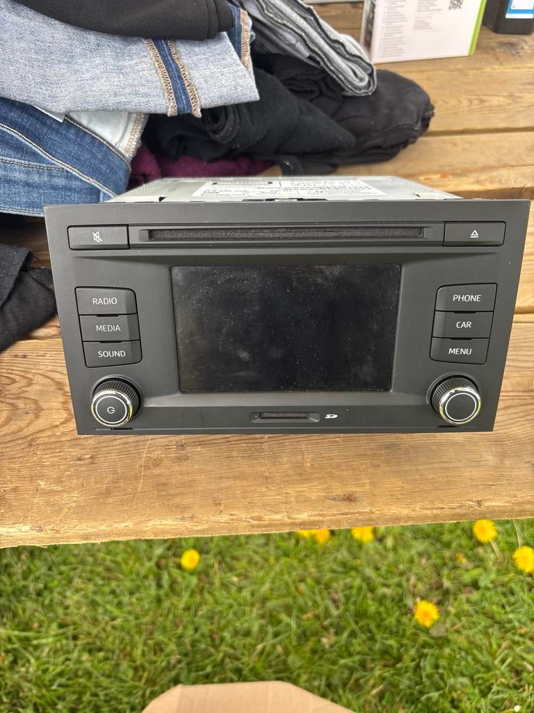 Seat Media System Plus 5F0 035 869 Autoradio, Auto diversen, Autoradio's, Ophalen, Gebruikt