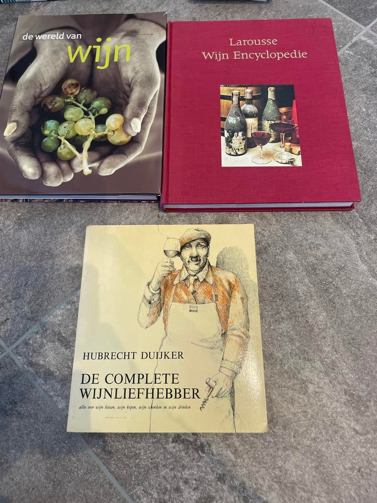 Wijnboeken: De Wereld van Wijn, Larousse Wijn Encyclopedie, Ophalen of Verzenden, Gebruikt, Frankrijk, Rode wijn