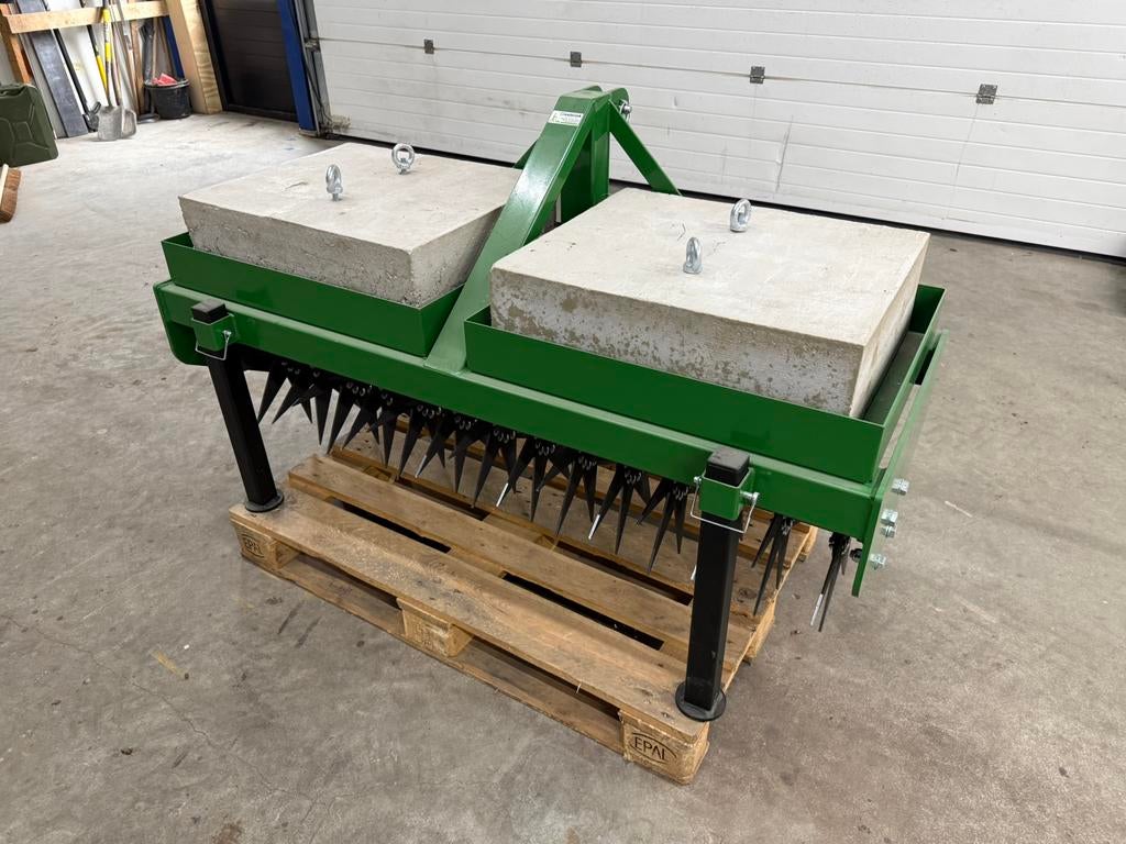 Gazonbeluchter voor compact tractor 150cm breed nieuw, Ophalen, Overige, Grondbewerking