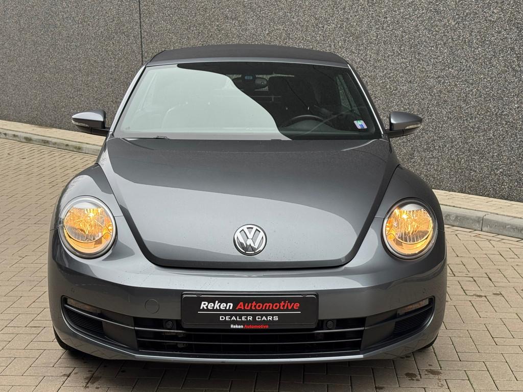 Volkswagen Beetle Cabriolet R-line Retro Cruise, Auto's, Volkswagen, Voorwielaandrijving, Stof, Gebruikt, 4 stoelen