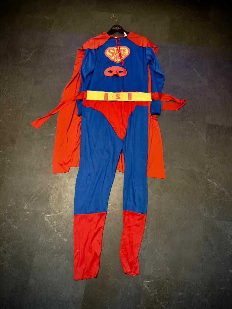 Groot Feestkleding pakket met pruiken & accessoires, Carnaval, Maat 56/58 (XL), Ophalen of Verzenden, Kleding