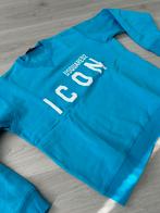 Dsquared 2 Icon Logo Sweatshirt Blue Miami, Maat 52/54 (L), Dsquared2, Blauw, Ophalen of Verzenden
