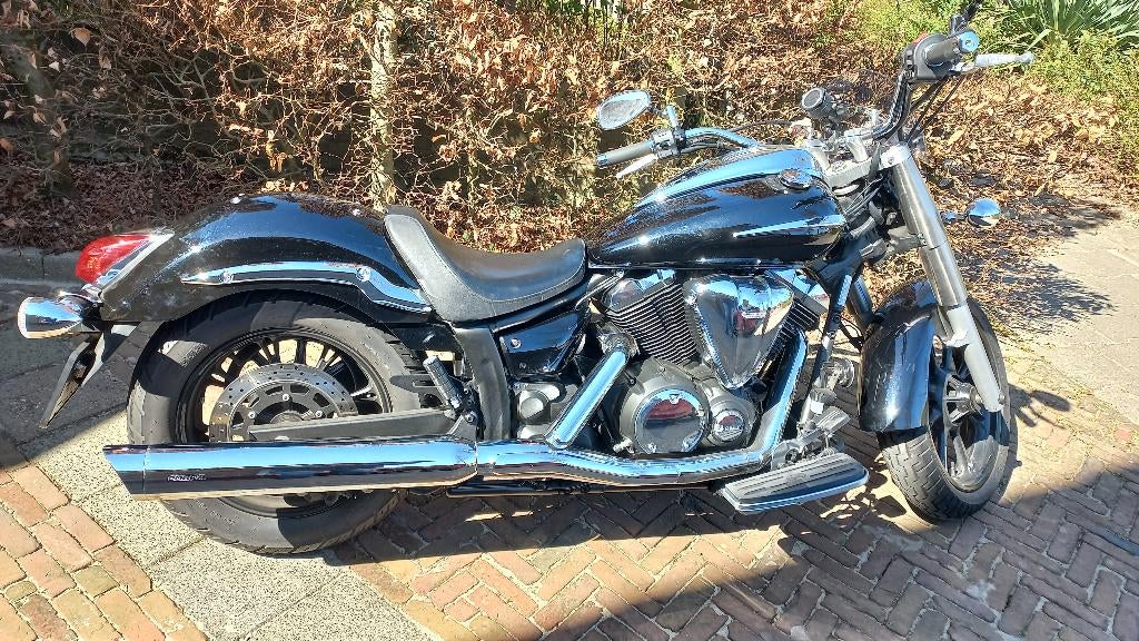 Slip-on Cobra uitlaat voor Yamaha XVS950a Midnight Star, Motoren, Ophalen, Gebruikt