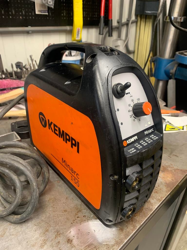 Kemppi minarc 150, Ophalen of Verzenden, Gebruikt, 150 tot 250 ampère, Elektroden