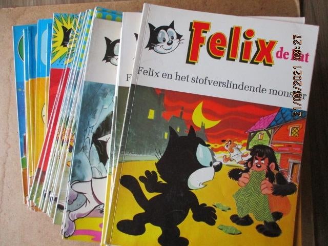 adv2458 felix de kat, Eén stripboek, Ophalen, Gelezen