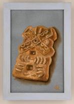 Speculaas koekje stilleven schilderij, Ophalen of Verzenden