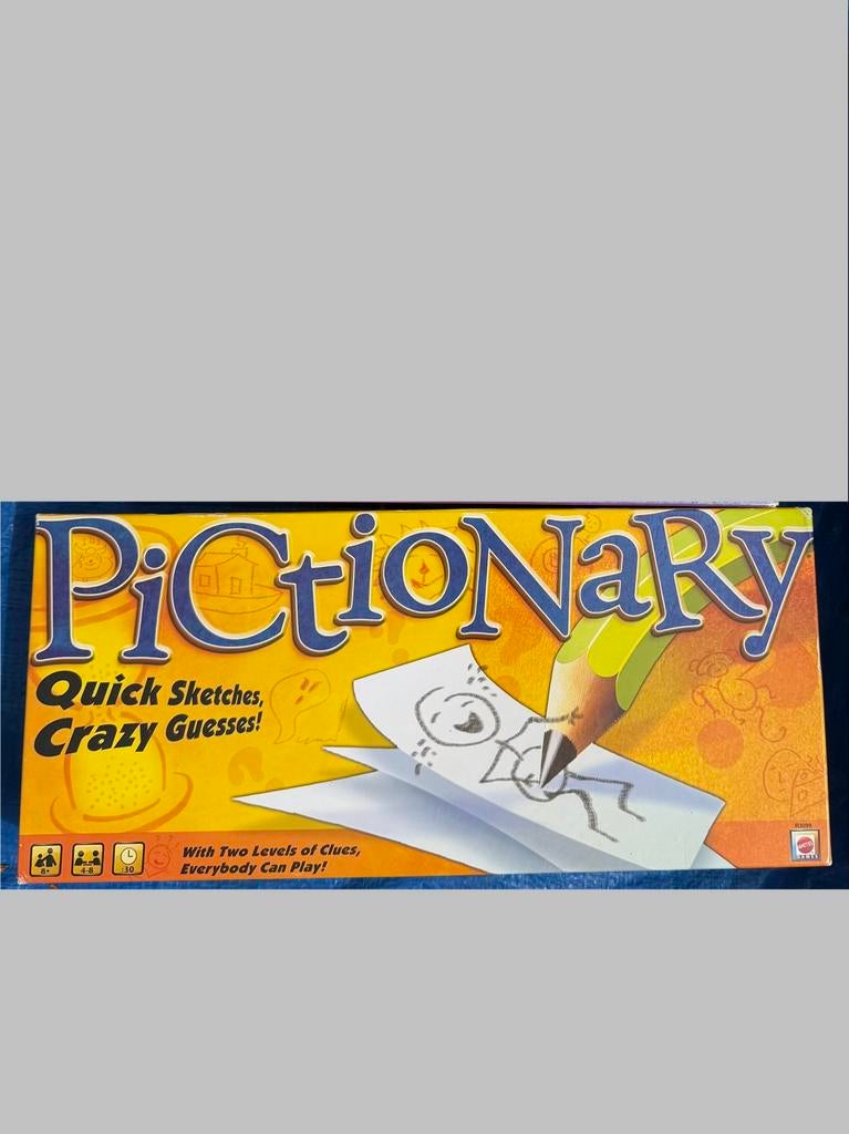 Pictionary, Ophalen, Gebruikt