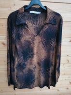 STEPS blouse mt. S, Kleding | Dames, Blouses en Tunieken, Bruin, Verzenden, Zo goed als nieuw, Steps