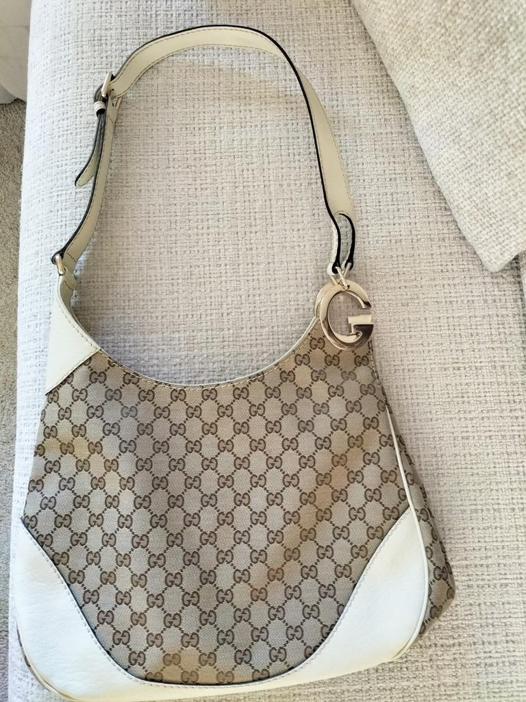 Gucci Tas, Sieraden, Tassen en Uiterlijk, Tassen | Damestassen, Ophalen, Zo goed als nieuw, Beige