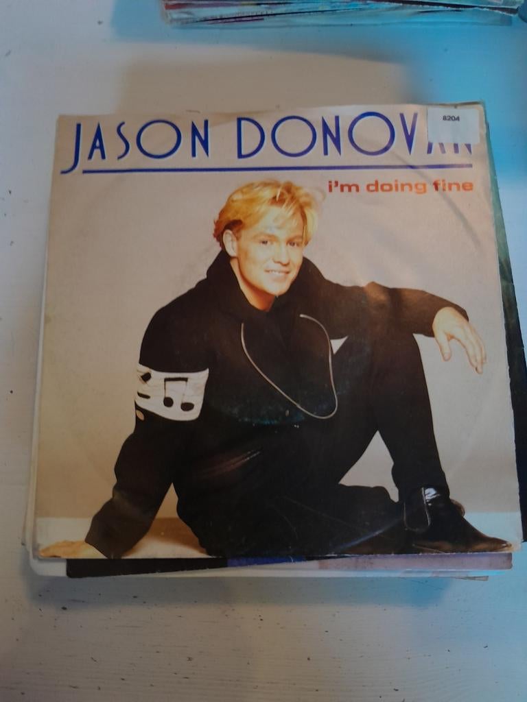 Jason donovan 7inch i,m doing fine, Ophalen of Verzenden, Zo goed als nieuw, Pop