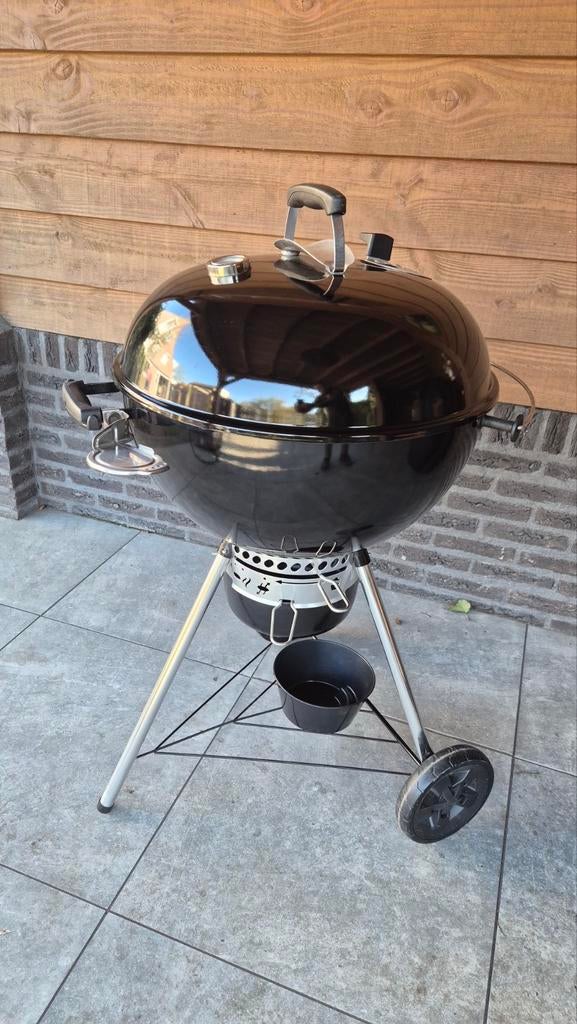 Weber BBQ 57CM Mastertouch Houtskoolbarbecue, Ophalen of Verzenden, Gebruikt, Weber