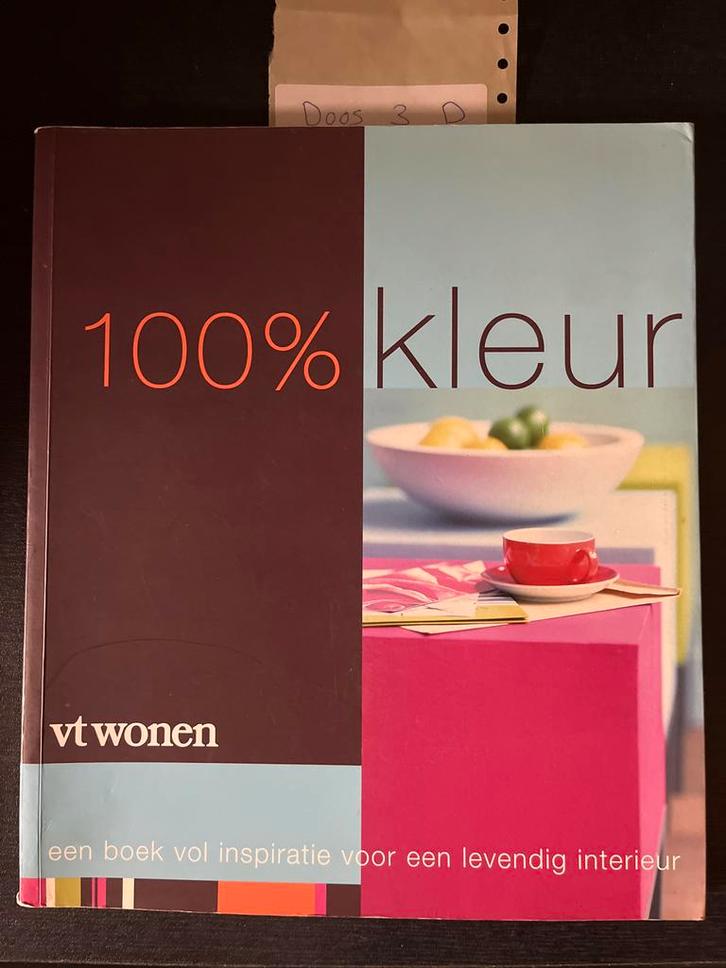 VT Wonen 100% Kleur: Inspiratie voor je interieur, Boeken, Wonen en Tuinieren, Zo goed als nieuw, Interieur en Design, Ophalen of Verzenden