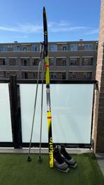 Langlauf ski set - Fischer ski's, Salomon bindingen, schoene, Ophalen, Ski's, Fischer, Gebruikt