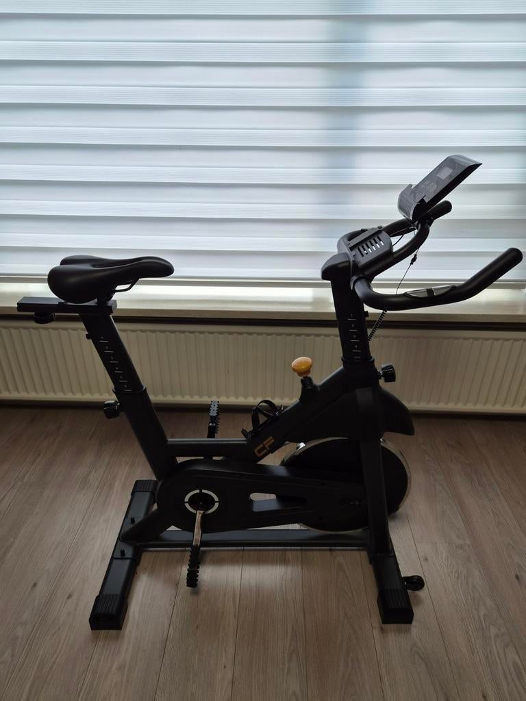 Clover Fitnes spinningfiets / hometrainer zgan, Ophalen, Zo goed als nieuw, Hometrainer