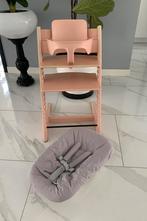 Zeer nette Stokke Nieuwste Model Zalm Roze / Newborn 2 Stand, Ophalen of Verzenden, Zo goed als nieuw, Meegroeistoel, Stoelverkleiner