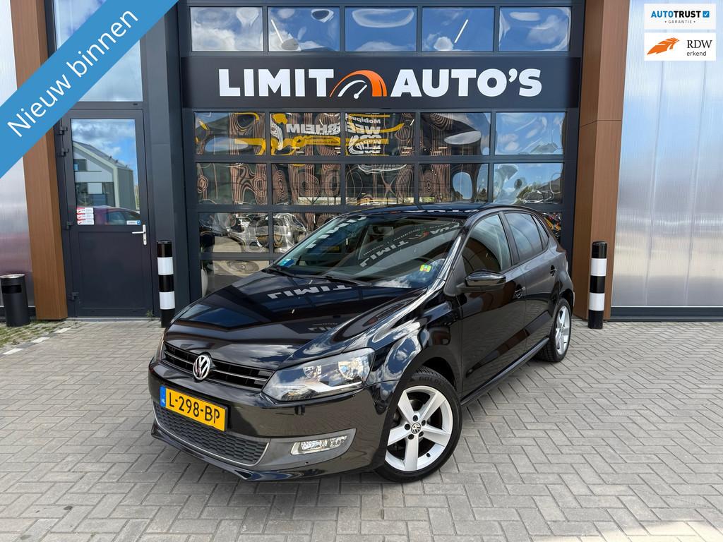 Volkswagen Polo 1.4-16V Highline/Climate/Cruise/Pdc/Elek.Ram, Auto's, Voorwielaandrijving, 86 pk, 4 cilinders, Zwart