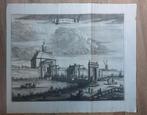10 / Weeseper Poort te Amsterdam Caspar Commelin uit 1693, Antiek en Kunst, Kunst | Etsen en Gravures, Ophalen of Verzenden