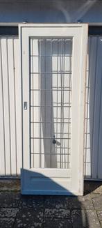 1 ensuite schuifdeur uit jaren 30 glas in lood, Hobby en Vrije tijd, Overige Hobby en Vrije tijd, Ophalen, Gebruikt