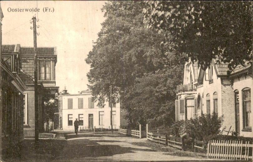 Oosterwolde, Ophalen of Verzenden, Voor 1920, Gelopen, Friesland