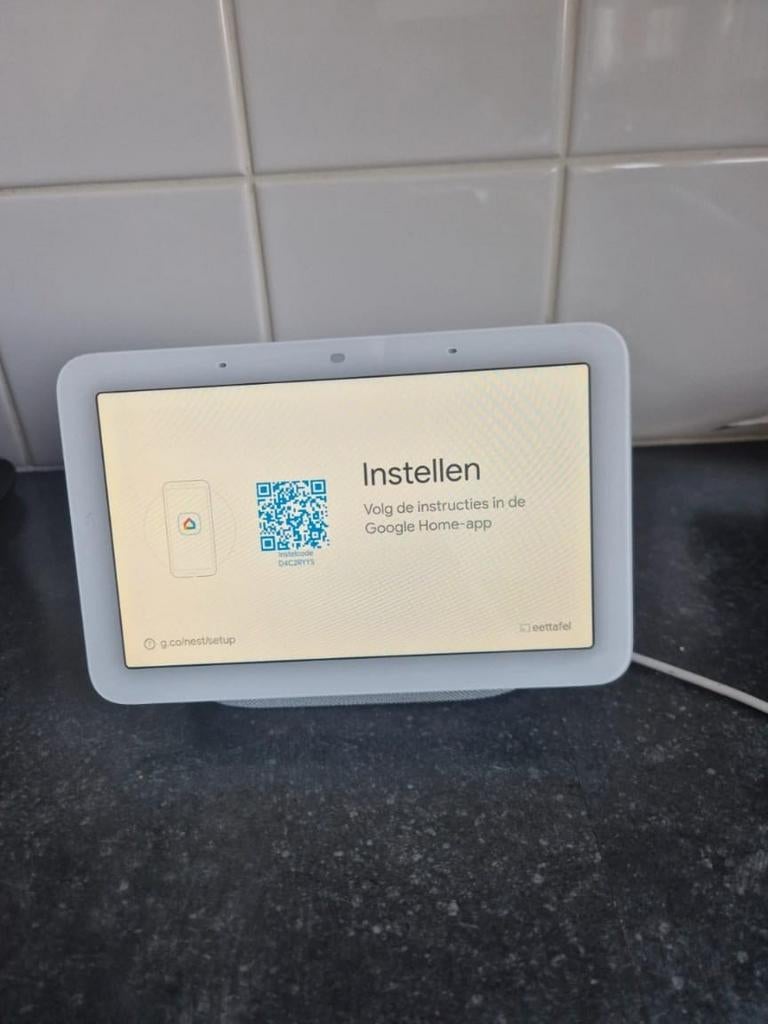 Google Nest Hub (2e generatie) Wit, Ophalen of Verzenden, Zo goed als nieuw