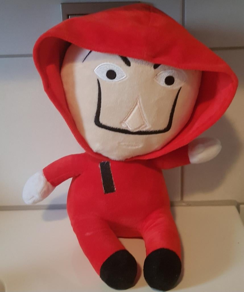 LA CASA DE PAPEL KNUFFEL, Ophalen of Verzenden, Zo goed als nieuw, Overige typen