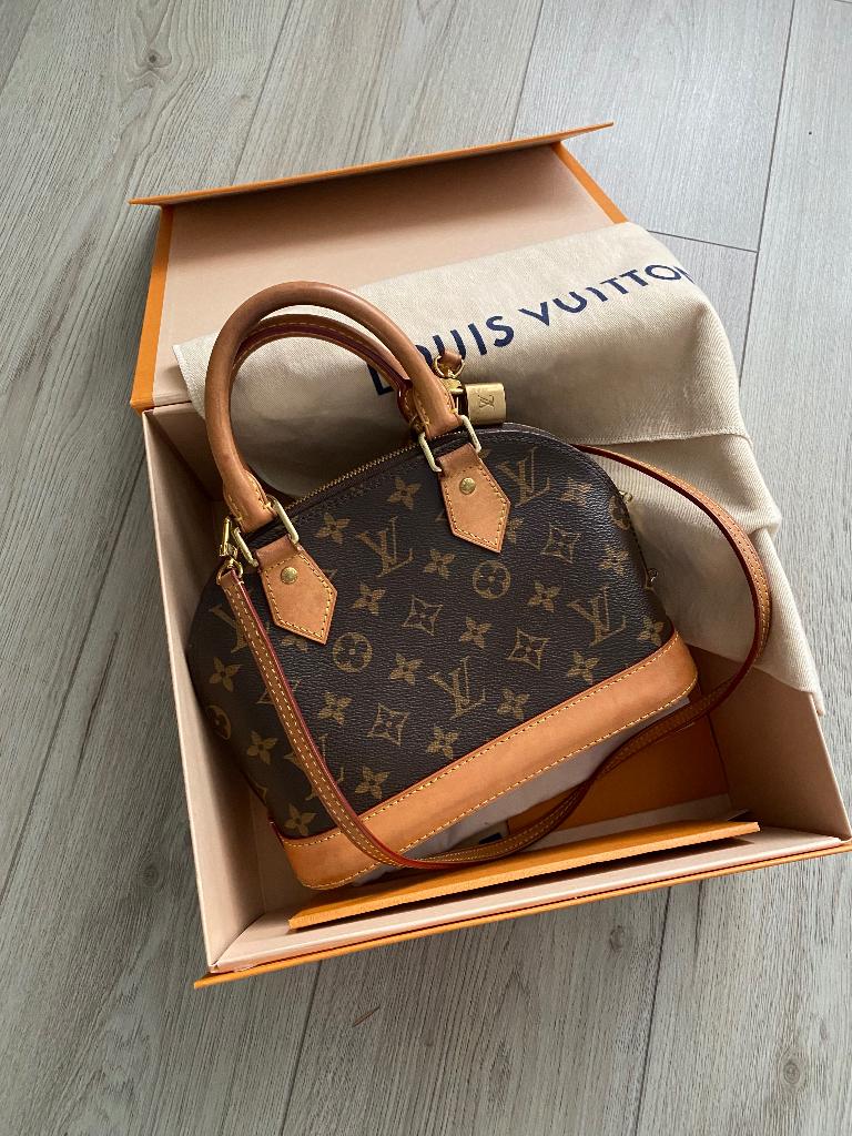 Originele Louis Vuitton Alma BB, Overige merken, Bruin, Verzenden, Zo goed als nieuw
