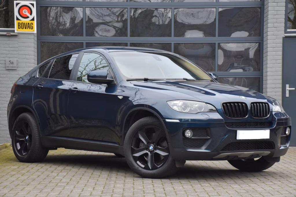 BMW X6 UNIEK: slechts 26.110 km, absolute nieuwstaat, Automaat, Beige, Blauw, Vierwielaandrijving