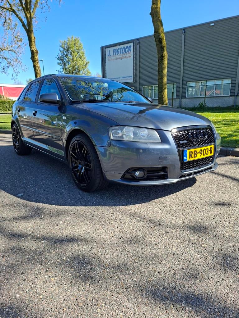 Audi A3 2.0 Sportback 147KW Tfsi DSG 2006 Grijs, Auto's, Audi, Particulier, A3, ABS, Achteruitrijcamera, Adaptieve lichten, Airbags