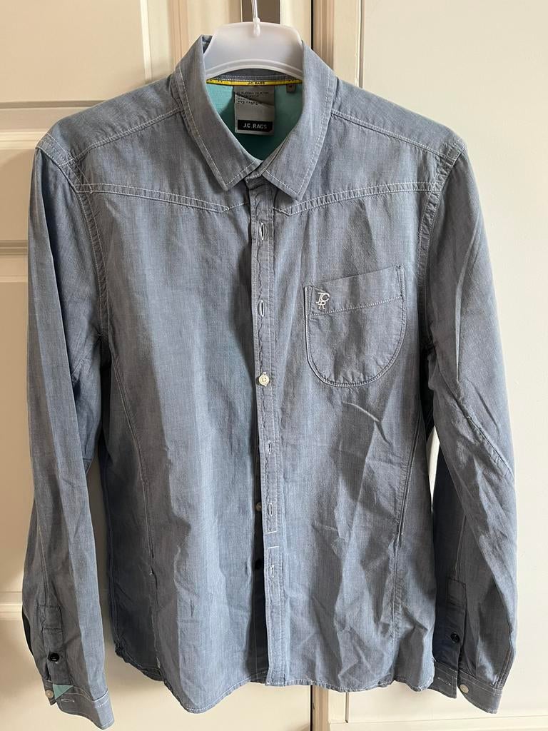 JC Rags blauwe blouse maat M, Ophalen of Verzenden, Zo goed als nieuw, Blauw