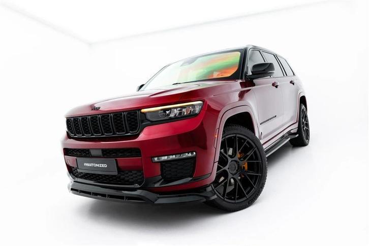 Maxton Design Jeep Grand Cherokee L Mk5 Splitter Spoiler Ver, Auto diversen, Tuning en Styling, Ophalen of Verzenden