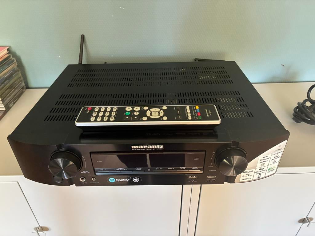 Marantz NR1506 AV-receiver, Marantz, Ophalen of Verzenden, Zo goed als nieuw, 60 tot 120 watt