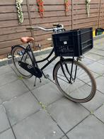 Stijlvolle fiets met voordrager en krat, 53 tot 56 cm, Ophalen of Verzenden, Nieuw, Handrem