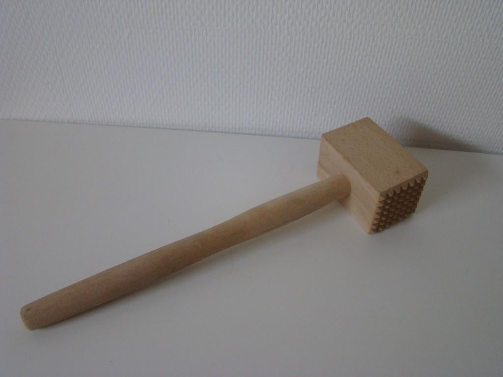 houten vleeshamer  ~ nieuw, Ophalen of Verzenden, Nieuw