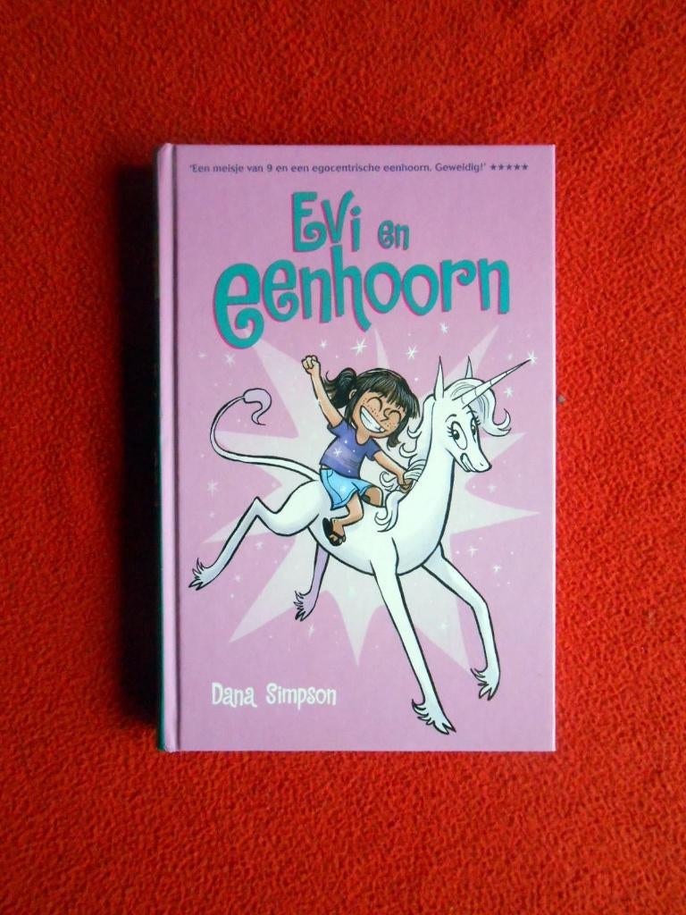 Dana Simpson: Evi en eenhoorn, Boeken, Eén stripboek, Ophalen of Verzenden, Zo goed als nieuw