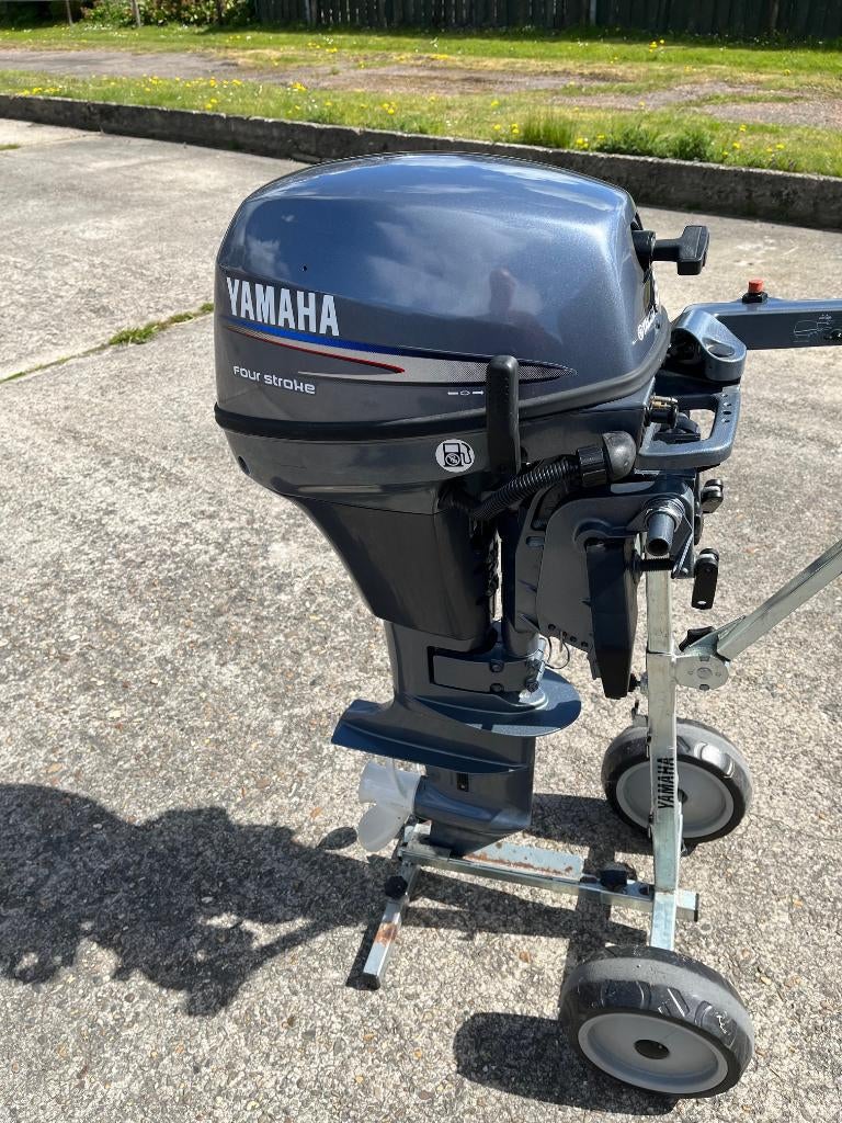 Yamaha 8 pk 4-takt , F8cmh kortstaart, Watersport en Boten, Buiten- en Binnenboordmotoren, Ophalen, Gebruikt, 5 tot 10 pk, Viertaktmotor