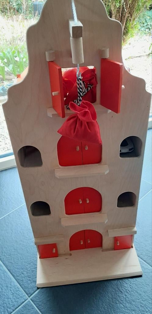 Houten Pakhuis Speelgoed - 70x30x30 cm, Ophalen