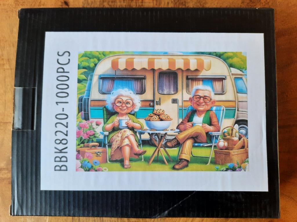 Legpuzzel BBK8220-1000PCS, Ophalen of Verzenden, 500 t/m 1500 stukjes