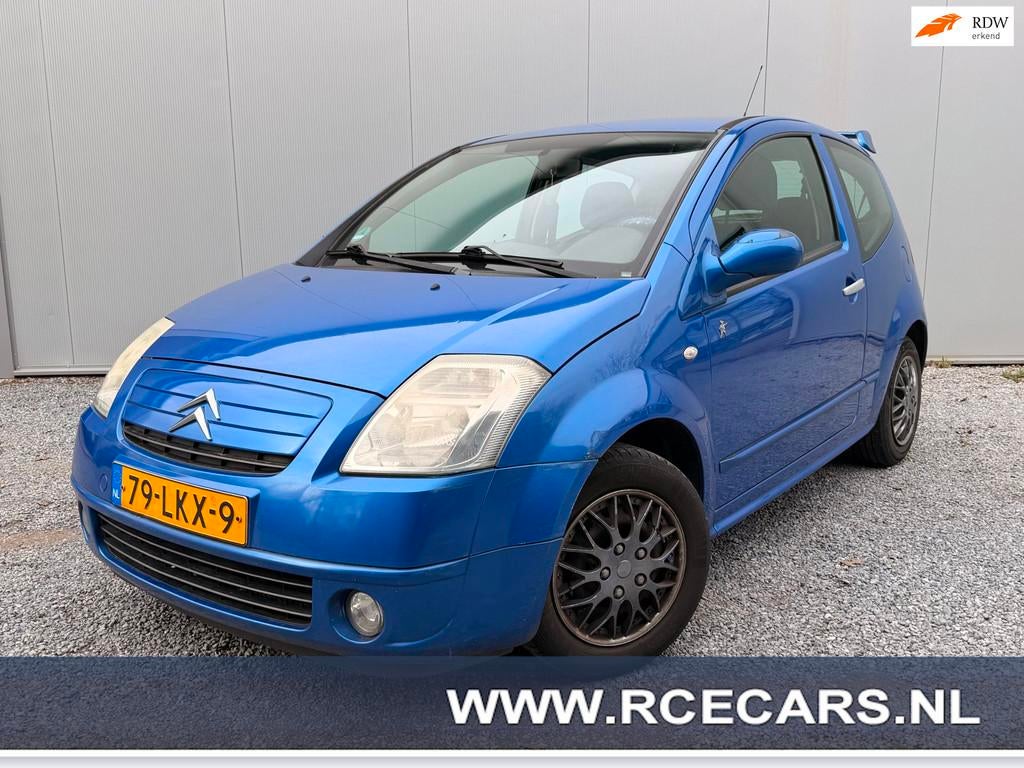 Citroen C2 1.1i Séduction Airco Blueth, Voorwielaandrijving, 450 kg, Gebruikt, 31 €/maand