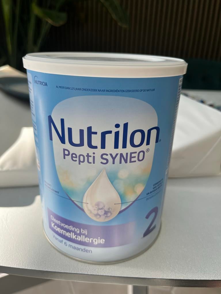 Nutrilon Pepti Syneo 2 (6-12 mnd) - 4 blikken, Kinderen en Baby's, Babyvoeding en Toebehoren, Ophalen of Verzenden, Nieuw, Overige typen