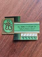 kistetiket 4, Verzamelen, Ophalen of Verzenden, Zo goed als nieuw, Sigarenbandjes