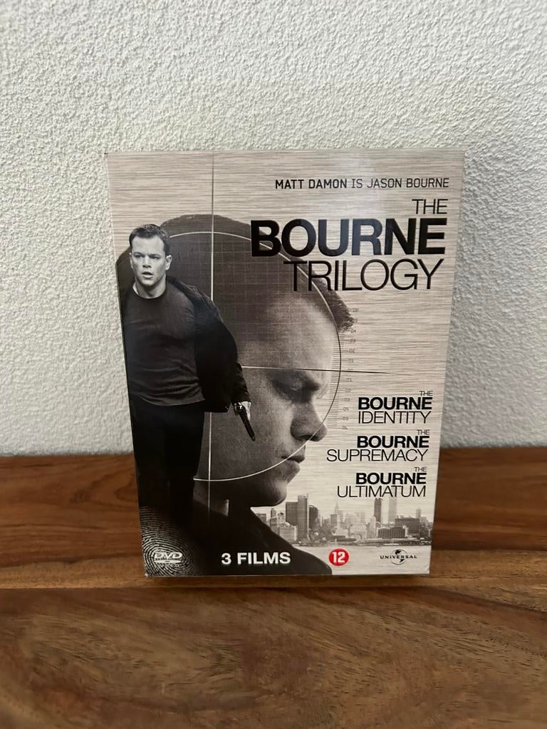 The Bourne Trilogy DVD Boxset - Actiethriller, Boxset, Actiethriller, Ophalen of Verzenden, Zo goed als nieuw