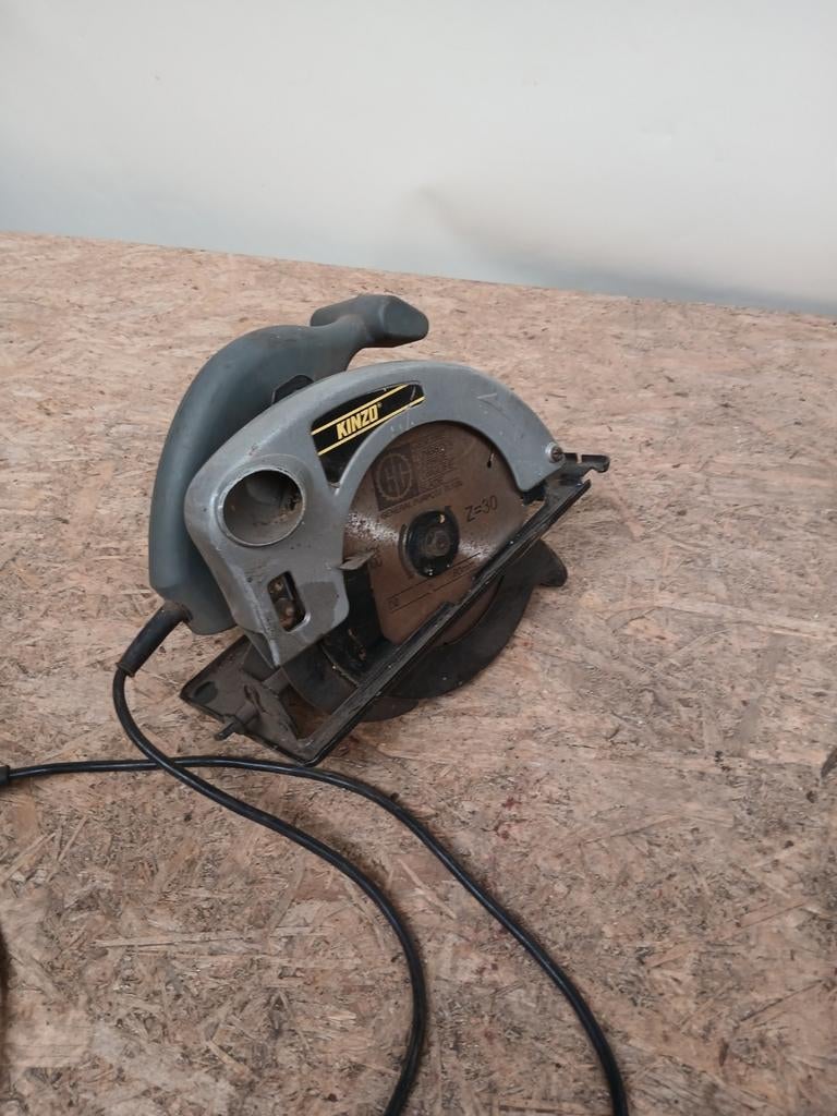 Kinzo cirkelzaag 1200W, Ophalen of Verzenden