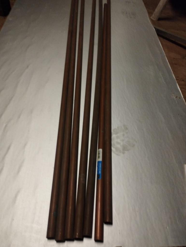 Koperen buis 22mm, Ophalen