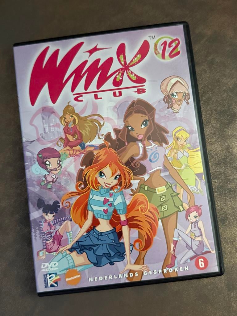 Winx Club DVD - Deel 12, Avontuur, Gebruikt, Ophalen of Verzenden, Vanaf 6 jaar