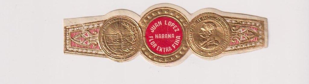 sigarenbanden - JUAN LOPEZ, Ophalen of Verzenden, Gebruikt, Sigarenbandjes